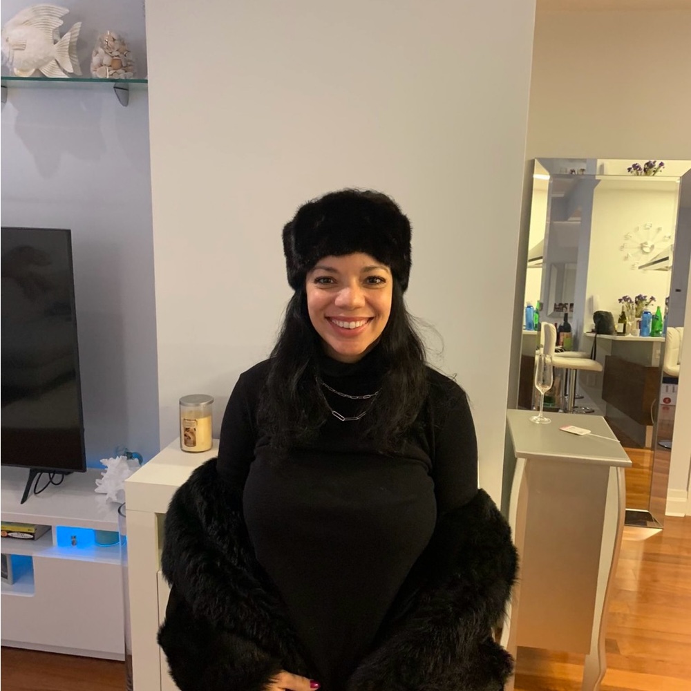2 New Fur Mink Headbands